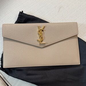 Saint Laurent uptown clutch
